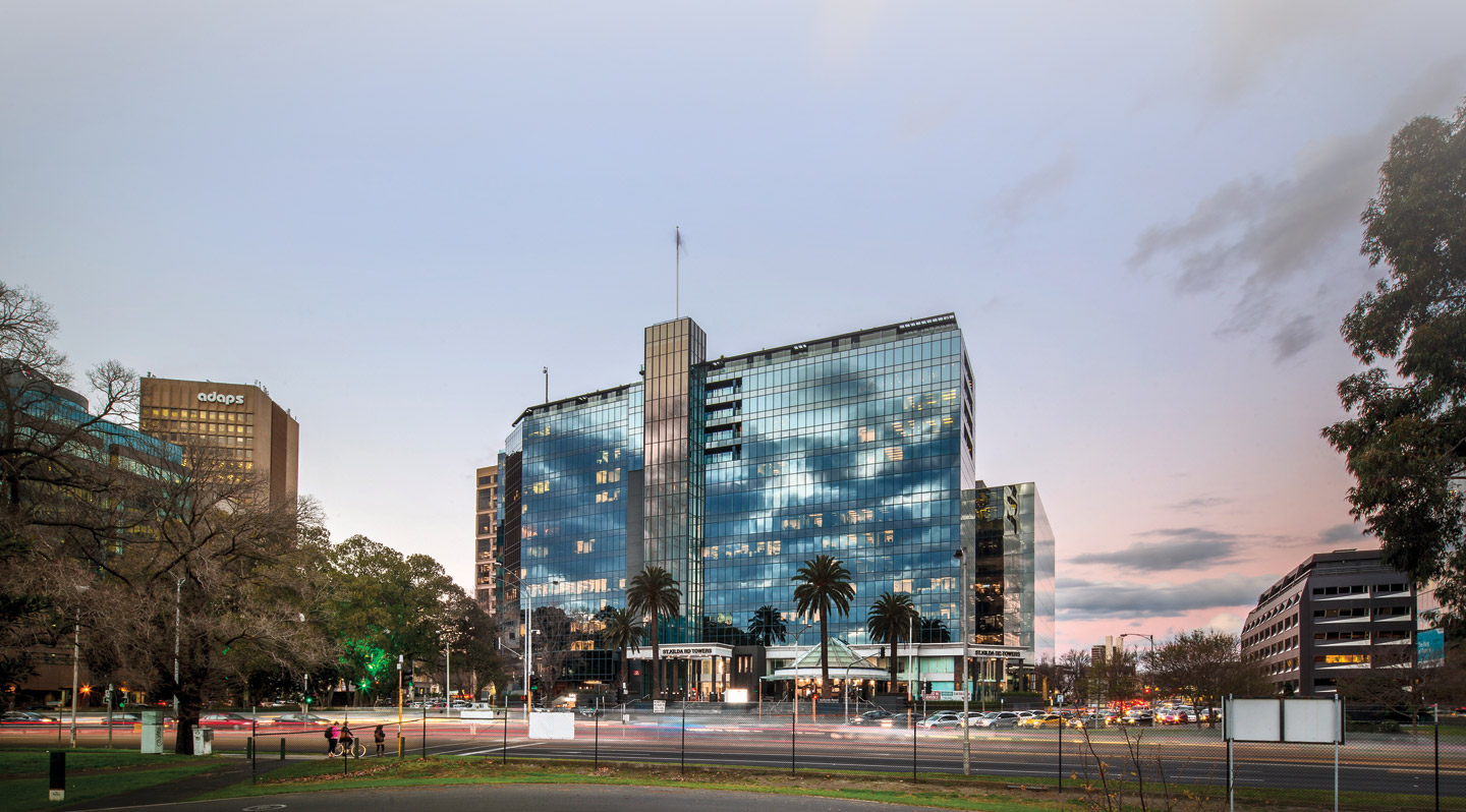 Carparking at St Kilda Road Towers